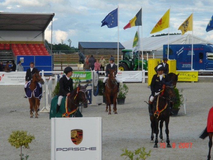 Final of Belgian Championships Young Horses Gesves